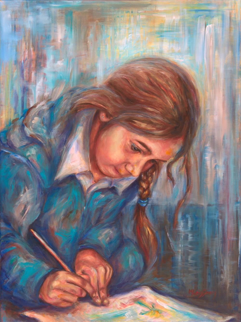 Discovering the Magic Discovering the Magic, acrylic painting