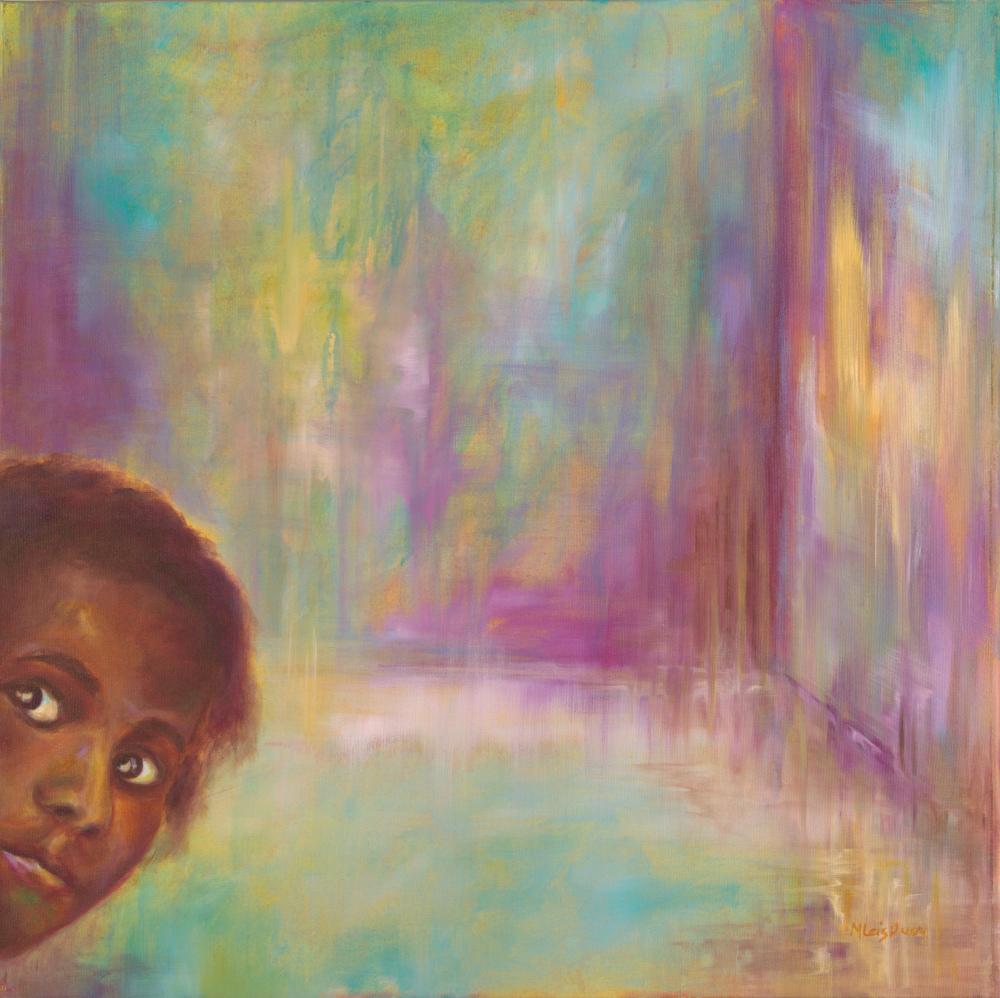 Glimmer Glimmer, acrylic painting
