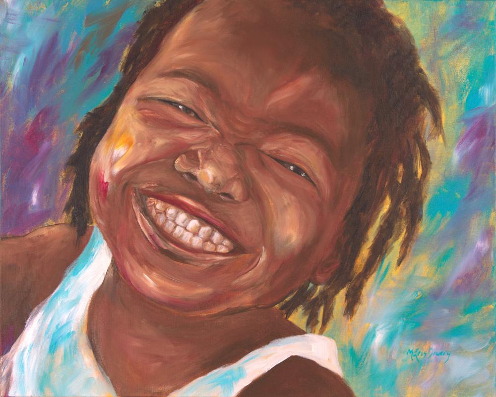 Joy Joy, acrylic painting