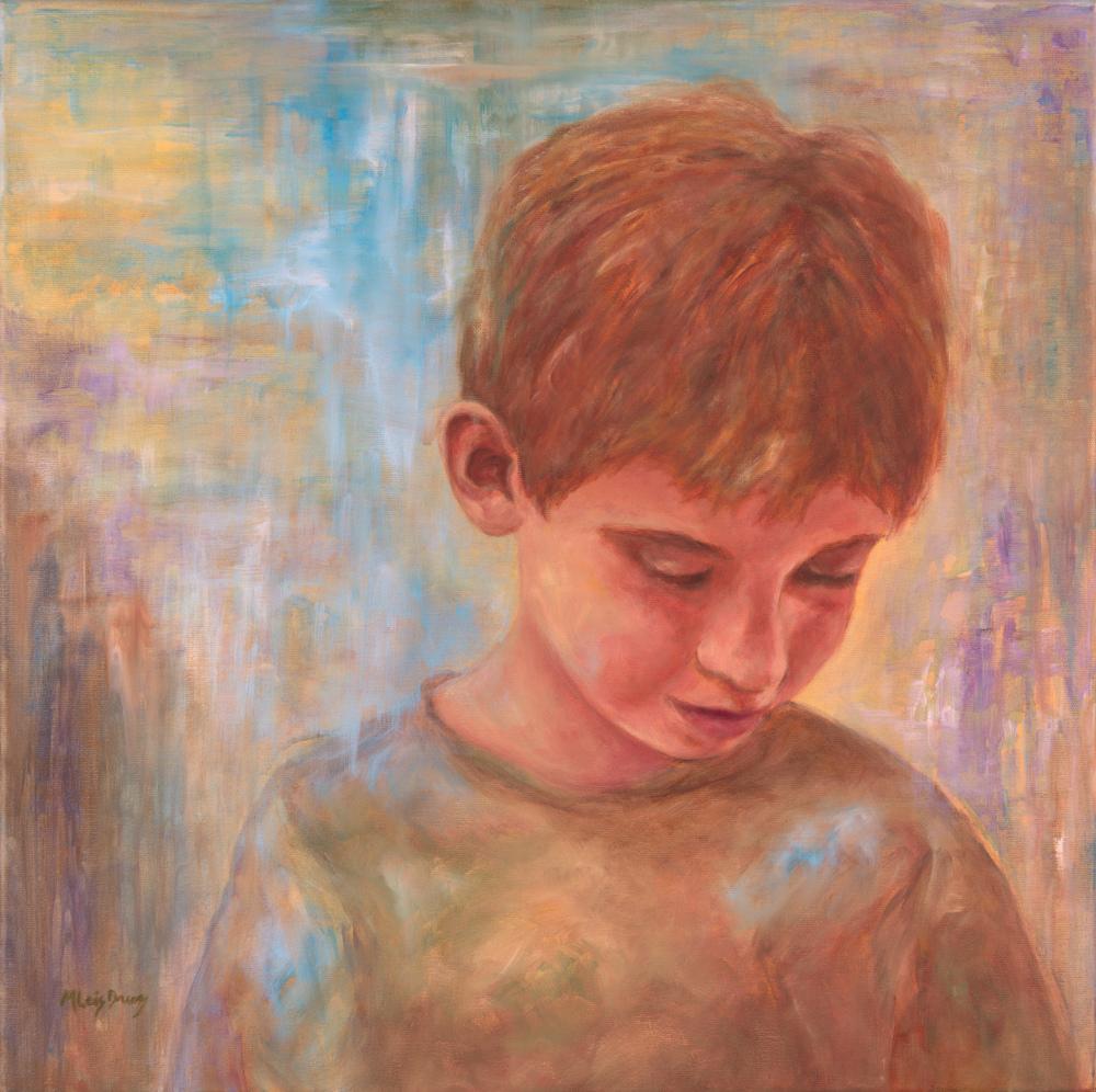 Wait Wait, acrylic painting