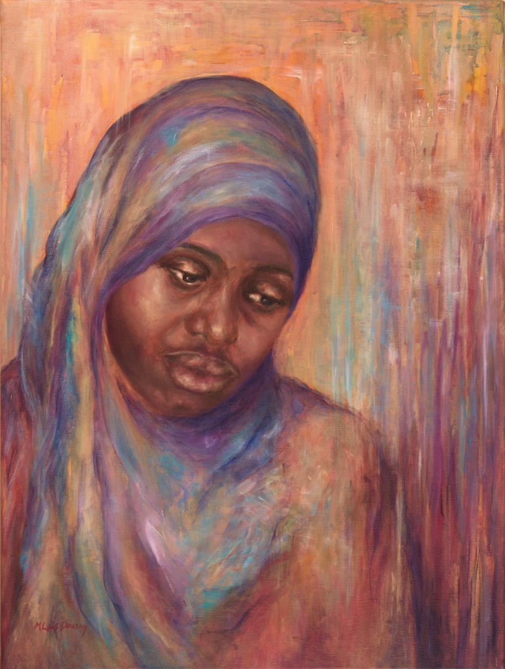 in a moment in a moment, acrylic painting